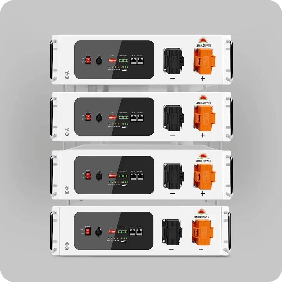 SunGoldPower 48V 100AH Server Rack Self-Heating LiFePO4 Lithium Battery - Off Grid Stores