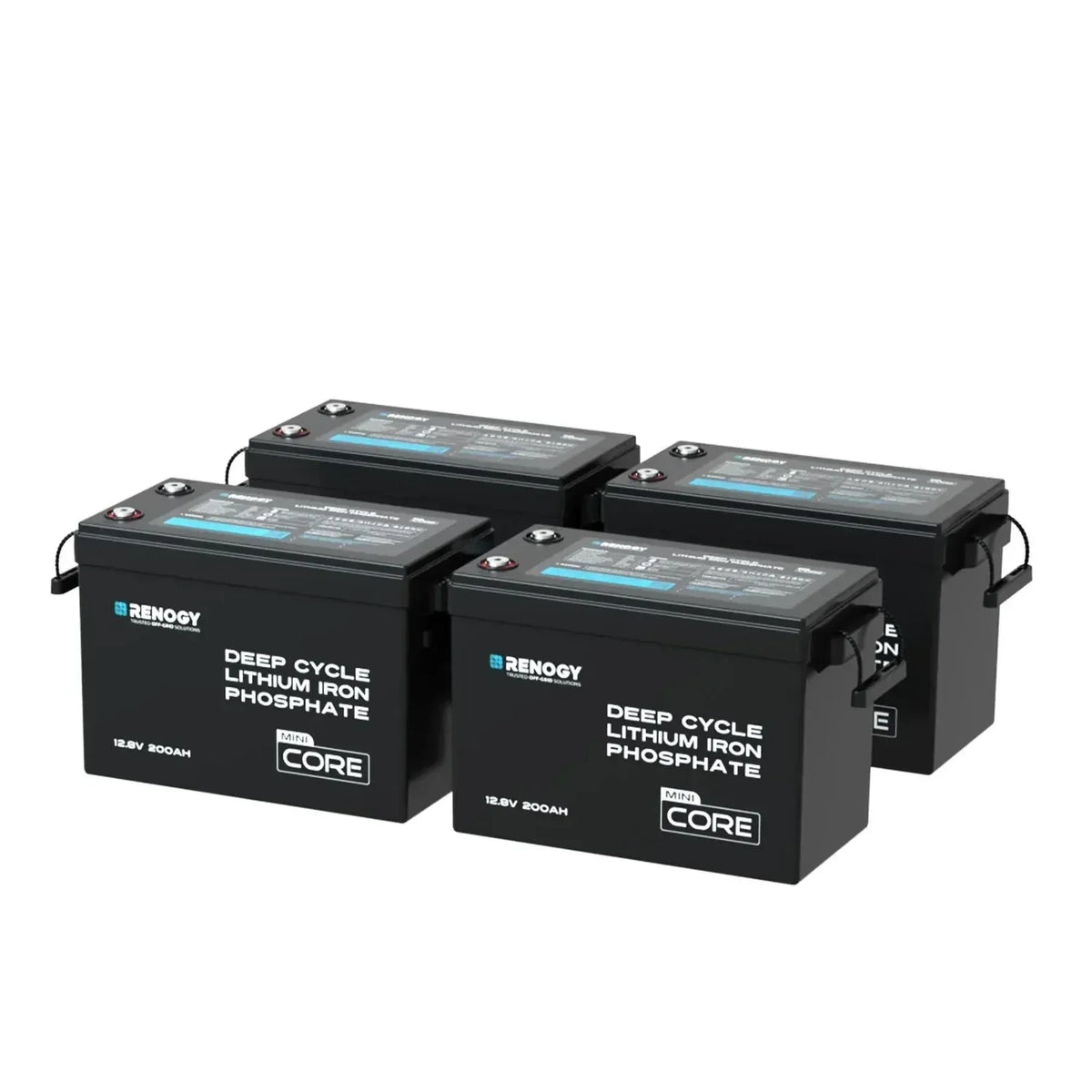 Renogy Core Mini 12.8V 200Ah LiFePO4 Battery w/ Low-Temperature Protection - Off Grid Stores