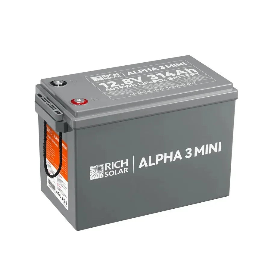 Rich Solar Alpha 3 12V 300Ah Lithium Iron Phosphate Battery - Off Grid Stores