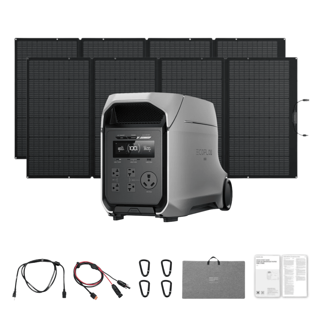 EcoFlow DELTA 3 Ultra Plus 3072Wh 3600W Portable Power Station - Off Grid Stores