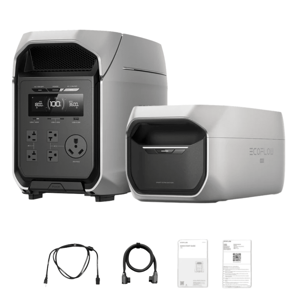 EcoFlow DELTA 3 Ultra Plus 3072Wh 3600W Portable Power Station - Off Grid Stores