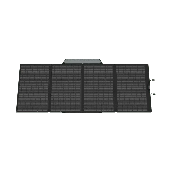 EcoFlow DELTA Pro + 400W Portable Solar Panel + Transfer Switch