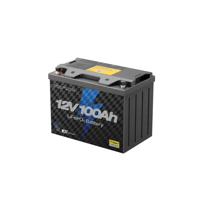 EcoFlow Lithium 12V 100Ah Deep Cycle LiFePO4 Battery