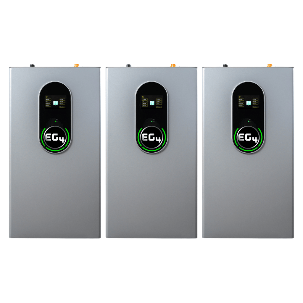 EG4 WallMount Indoor LiFePO4 Batteries | 48V 280Ah (14.3kWh) | Heated, UL1973, UL9540A - Off Grid Stores