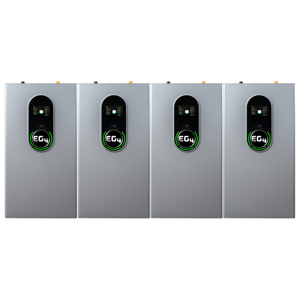 EG4 WallMount Indoor LiFePO4 Batteries | 48V 280Ah (14.3kWh) | Heated, UL1973, UL9540A - Off Grid Stores