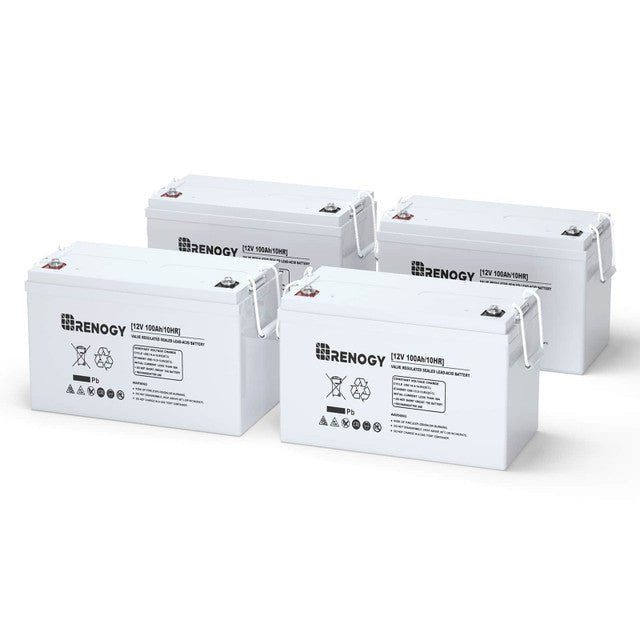 Renogy 12 Volt 100Ah Deep Cycle AGM Battery - Off Grid Stores