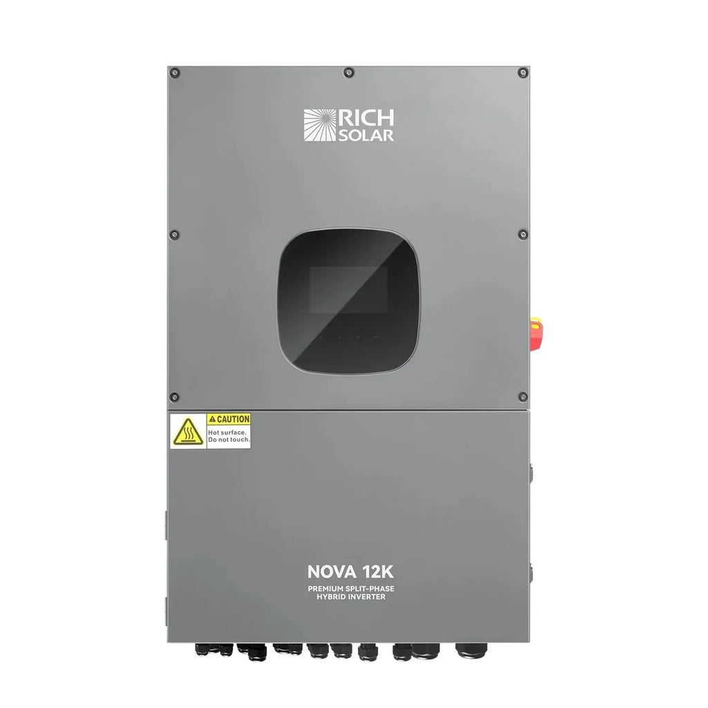 Rich Solar NOVA 12K PV Hybrid Inverter 48V 120/240V Split Phase