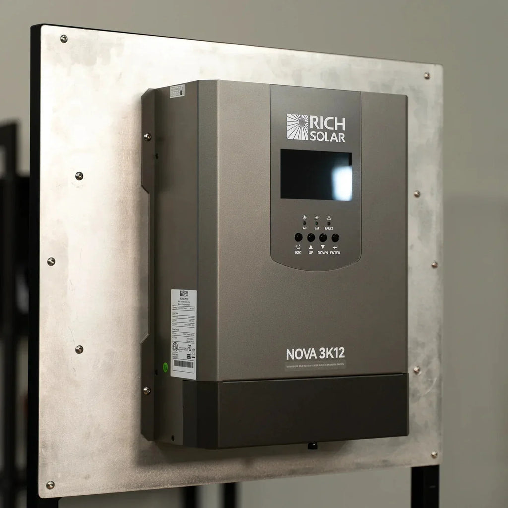 Rich Solar NOVA 3K12 3000W 12V Pure Sine Wave Inverter with Built-in Transfer Switch