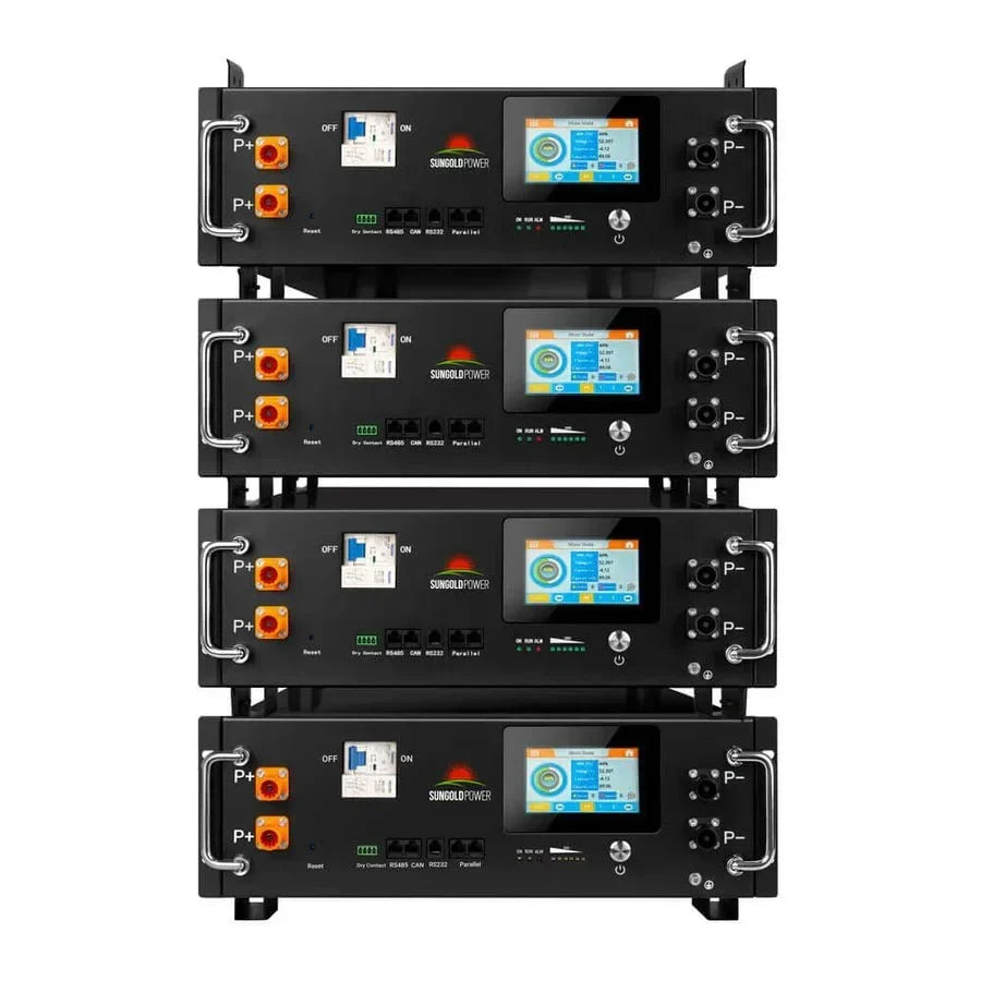 SunGoldPower CoreX 5 Pro Server Rack 48V 100AH Residential Energy Storage Battery Pack - Off Grid Stores