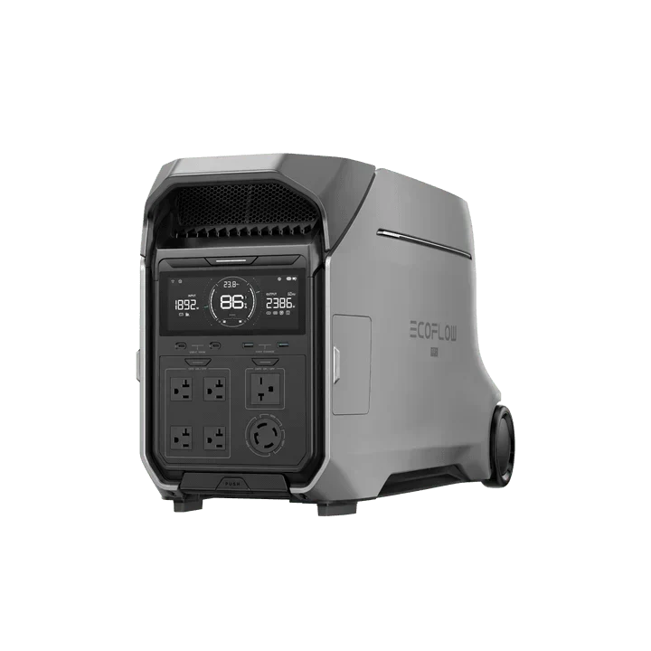 [Triple Kit] EcoFlow DELTA Pro 3 Portable Power Station + Smart Home Panel 2