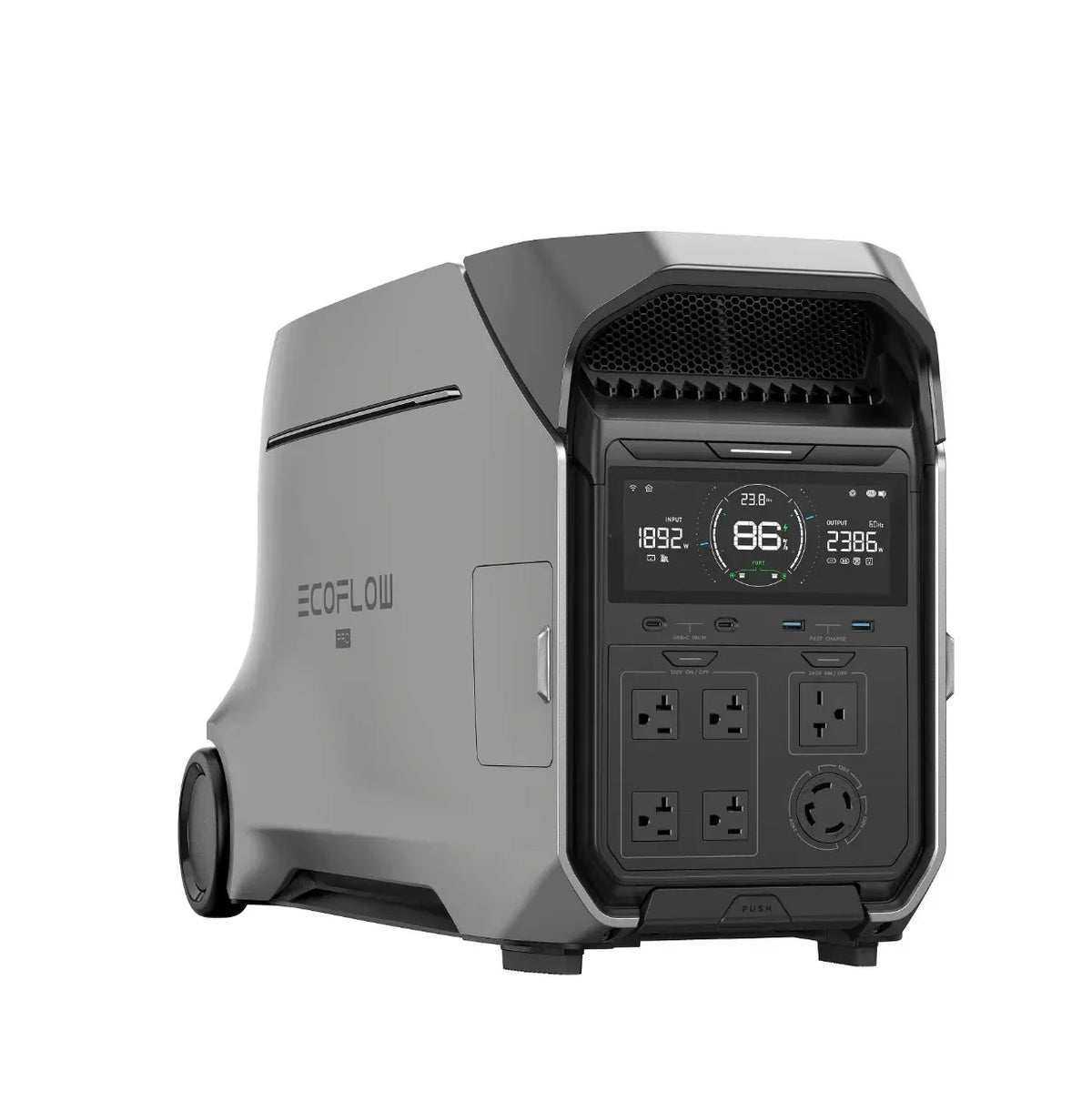 [Triple Kit] EcoFlow DELTA Pro 3 Portable Power Station + Smart Home Panel 2