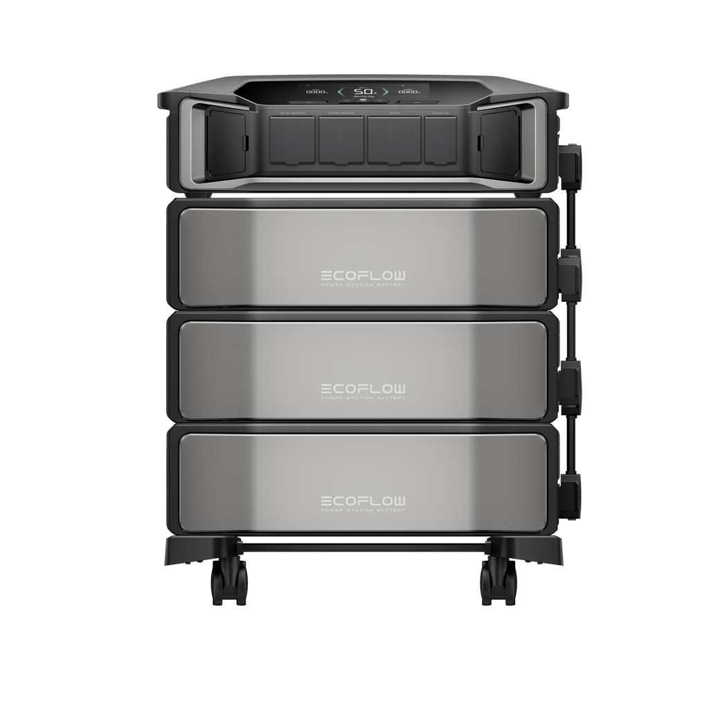 EcoFlow DELTA Pro Ultra Kits - Inverter + Batteries + Choose Custom Solar Panel Bundle Option