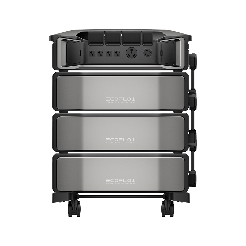 EcoFlow DELTA Pro Ultra Kits - Inverter + Batteries + Choose Custom Solar Panel Bundle Option